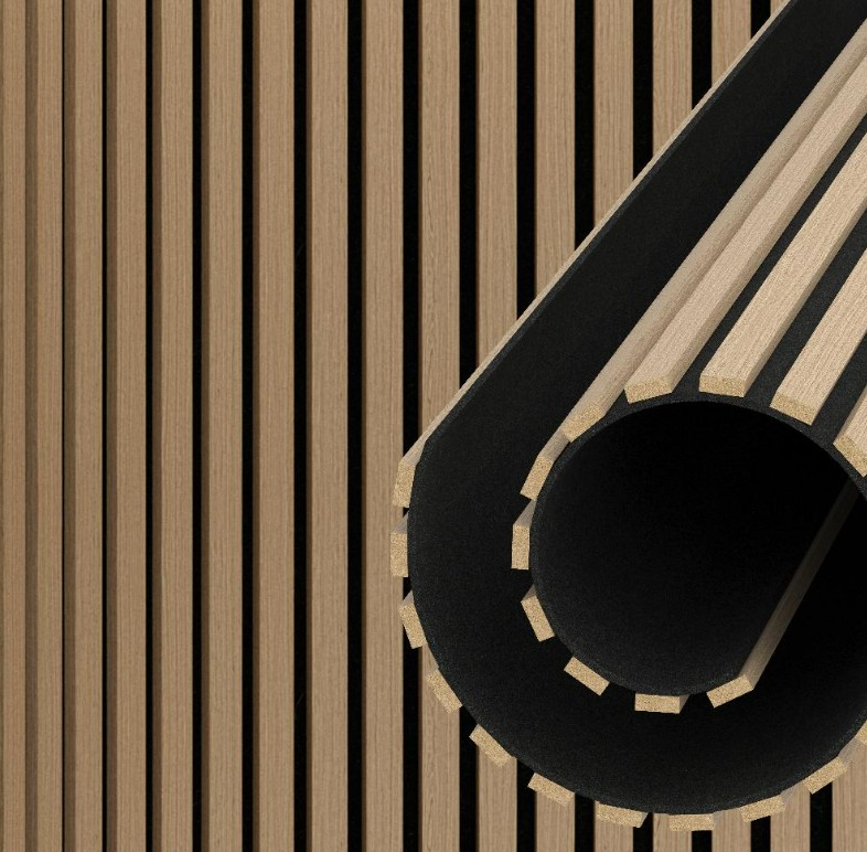 Panel alistonado flexible